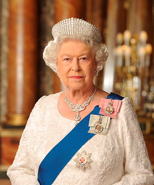HM The Queen